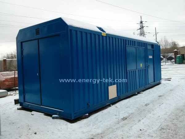 Блок контейнер Север для дизельных электростанций