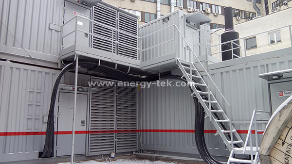Контейнерные электростанции с дизель-генераторами Laser Industries LIT 1500