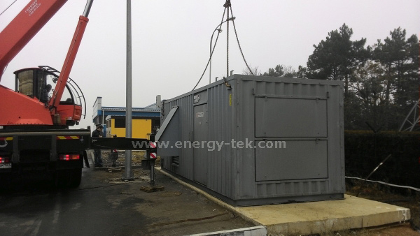 Контейнерные электростанции с дизель-генераторами Laser Industries для резервного энергоснабжения аэропорта