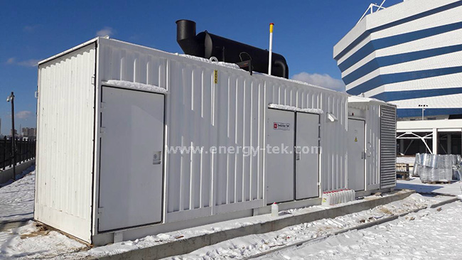 Блочная автоматизированная электростанция контейнерного типа БАЭКТ-1040.2 